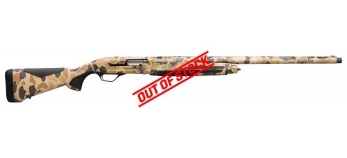 Browning Maxus II Vintage Tan Camo 12 Gauge 3.5" 28" Barrel Semi Auto Shotgun 