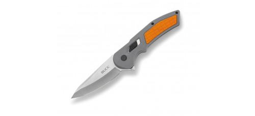 Buck Knives 261 Hexam Orange 3.3" Folding Blade Knife