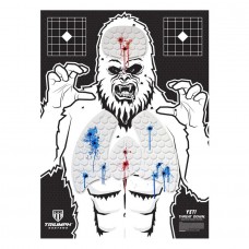 Triumph Threat Down Yeti Silhouette Gun Shooting Targets Triumph Threat Down Yeti Silhouette Gun Shooting Targets