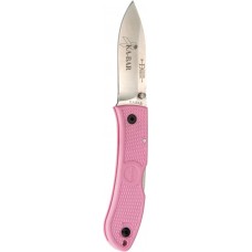 KA-Bar Dozier Hunter 3" Folding Blade Knife - Pink