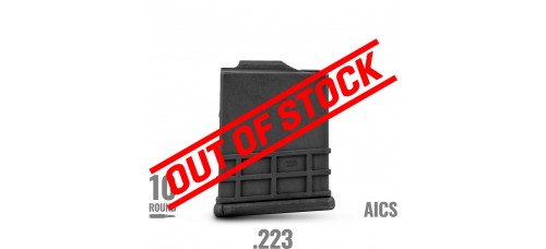 MDT AICS .223 Rem/5.56 NATO 10 Round Polymer Magazine