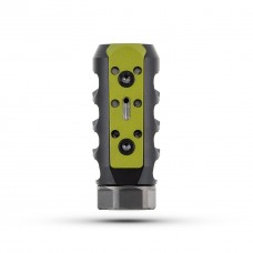 MDT Comp Brake .223 Rem 1/2 - 28 Thread Muzzle Brake - Green