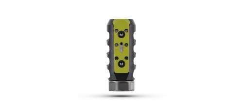 MDT Comp Brake .223 Rem 1/2 - 28 Thread Muzzle Brake - Green