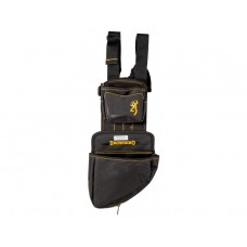 Browning Range Gear Black & Gold Shell Pouch