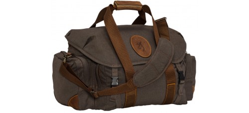 Browning Lona Canvas/Leather-Flint/Brown Range Bag
