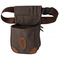 Browning Lona Flint Canvas/Leather Shell Pouch