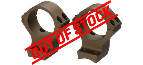 Browning X-Bolt 1" High Burnt Bronze Cerakote Scope Mount System