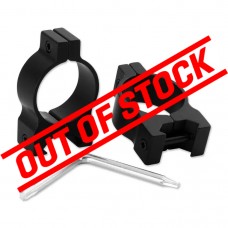 Browning Weaver Style 30mm Medium Scope Rings-Matte
