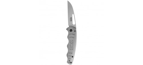 SOG Escape FL 3" Silver Folding Knife