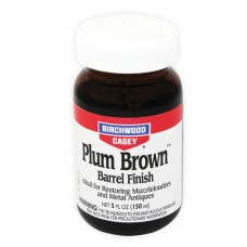 Birchwood Casey Plum Brown Barrel Finish - 5 oz. Jar