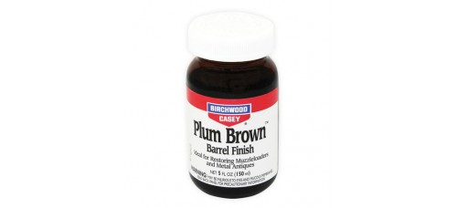 Birchwood Casey Plum Brown Barrel Finish - 5 oz. Jar