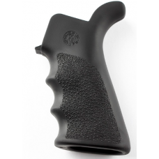 Hogue AR15/M16 Beavertail Black Rubber Grip with Finger Grooves