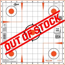 Allen EZ Aim Sight Grid100 Pack Paper Targets