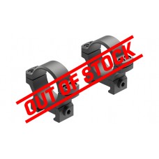 Leupold BackCountry Cross-Slot 30mm Low Rings - Matte