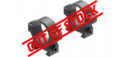 Leupold BackCountry Cross-Slot 30mm Low Rings - Matte