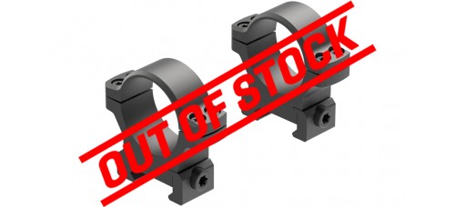 Leupold BackCountry Cross-Slot 30mm Medium Rings - Matte