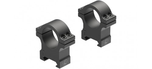 Leupold Open Range Cross-Slot 1" High Rings - Matte