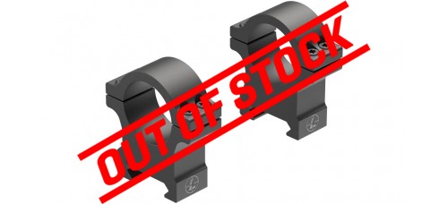 Leupold Open Range Cross-Slot 1" High Rings - Matte