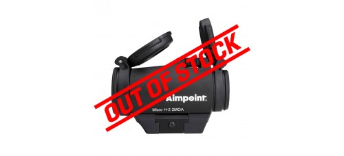 Aimpoint Micro® H-2™ 2 MOA Red Dot Reflex Sight - Standard Mount Aimpoint Micro® H-2™ 2 MOA Red Dot Reflex Sight - Standard Mount
