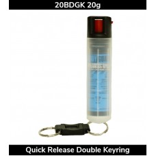 Defense Aerosols BodyGuard 20g Double Keyring Dog Repellent