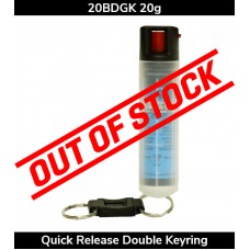 Defense Aerosols BodyGuard 20g Double Keyring Dog Repellent