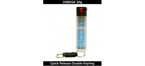 Defense Aerosols BodyGuard 20g Double Keyring Dog Repellent