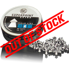 RWS Superpoint Extra .177 Calibre 8.2gr Field Line Pellets RWS Superpoint Extra .177 Calibre 8.2gr Field Line Pellets