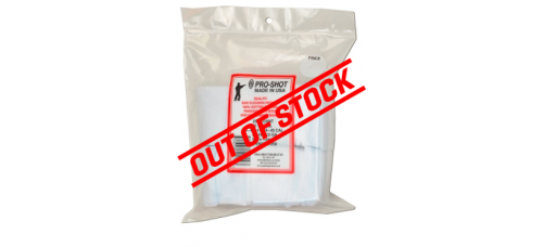 Pro-Shot Products 2 1/4" Square Gun Cleaning Patches - 250 Pkg