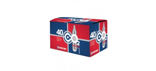 Crosman Powerlet® 12g CO2 Cartridges - 40 Count