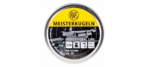 RWS Meisterkugeln .22 Calibre 14 Grain Airgun Pellets