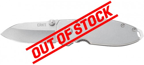 CRKT Squid 2.16" Stonewash/Stainless Folding Blade Knife CRKT Squid 2.16" Stonewash/Stainless Folding Blade Knife
