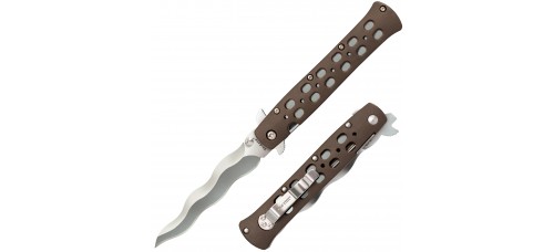 Cold Steel Ti-Lite Zytel Handle 4" Kriss Blade Folding Blade Knife Cold Steel Ti-Lite Zytel Handle 4" Kriss Blade Folding Blade Knife