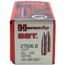 Hornady 270-6.8mm .277" 120 GR SST®