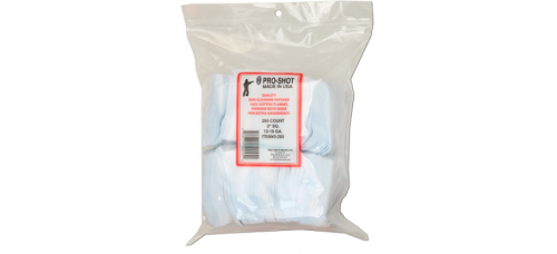 Pro-Shot Products 3" Square Gun Cleaning Patches - 250 Pkg