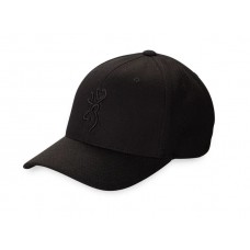Browning Coronado Pique Cap with Buckmark Black Casual Hat