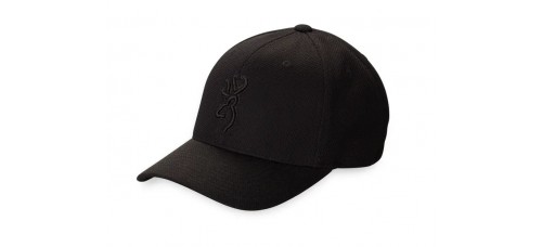 Browning Coronado Pique Cap with Buckmark Black Casual Hat