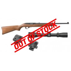 Ruger 10/22 Carbine Leupold Package .22 Calibre 18.5" Barrel Semi Auto Rimfire Rifle
