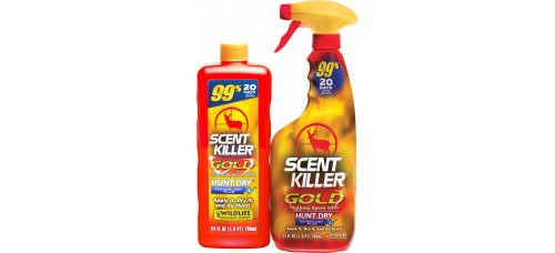 Wildlife Research Center Scent Killer Gold 24/24 Combo Clothing Spray