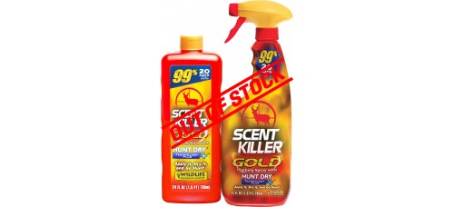 Wildlife Research Center Scent Killer Gold 24/24 Combo Clothing Spray
