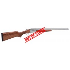 Stoeger Coach Gun Supreme Nickel 12 Gauge 3" 20" Barrels Side by Side Shotgun