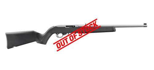 Ruger 10/22 .22LR 18.5" Barrel Semi Auto Rimfire Rifle - Black/SS