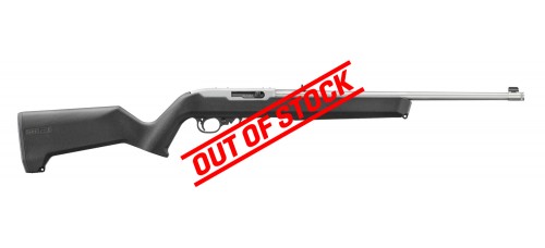 Ruger 10/22 Standard .22LR 18.5" Barrel Semi Auto Rimfire Rifle - Black/Magpul MOE X-22