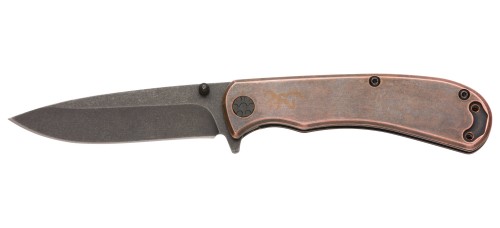 Browning Rivet Copper EDC 3" Folding Blade Knife