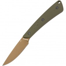 Browning Back Country Micro 2.75" Fixed Blade Knife - Bronze/ODG