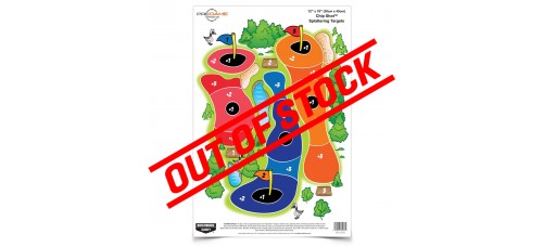 Birchwood Casey Pregame Chip Shot 12" x 8" Paper Targets