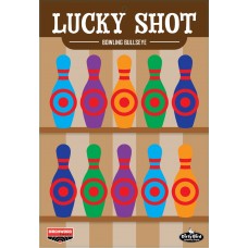 Birchwood Casey Lucky Shot Bowling Pin Dirty Bird Paper Targets