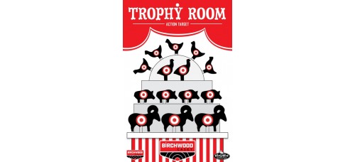 Birchwood Casey Trophy Room Dirty Bird Paper Targets