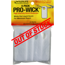 Wildlife Research Center Pro-Wick Scent Dispenser 4 Pack