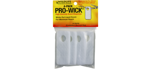 Wildlife Research Center Pro-Wick Scent Dispenser 4 Pack