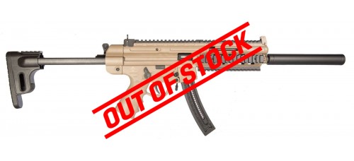 GSG 16 Carbine FDE .22LR 16.25" Barrel Semi Auto Rimfire Rifle